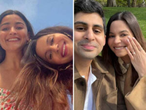 Alia Bhattâs Reaction to Shaheen Bhattâs Engagement Is Every Excited Sister Ever