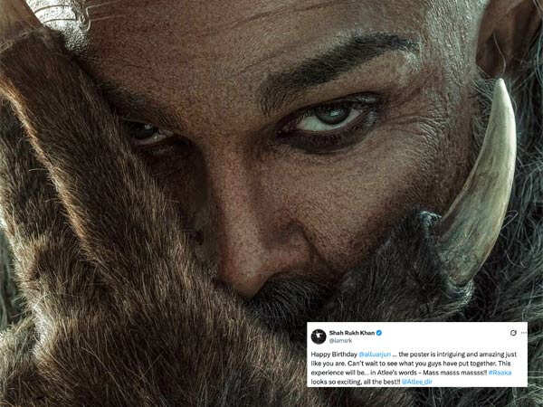 Shah Rukh Khan Cheers for Allu Arjun and Atlees Raaka: Looks So Exciting…