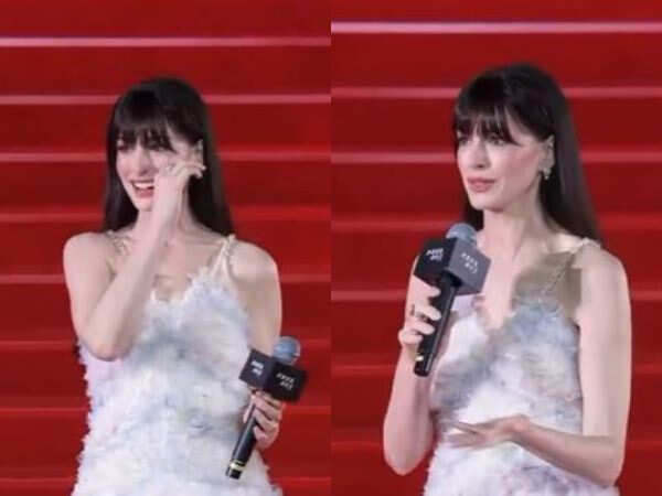 Watch: Anne Hathaway Tears Up at The Devil Wears Prada 2 Event in Shanghai Watch: Anne Hathaway Tears Up at The Devil Wears Prada 2 Event in Shanghai