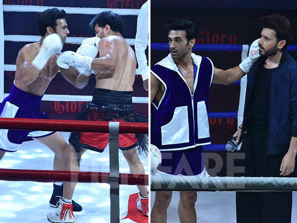 Photos: Pulkit Samrat And Divyenndu Get Into The Boxing Ring For Glory Trailer Launch