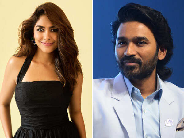 Dhanush And Mrunal Thakur In Talks For A New Female-Led Project ?