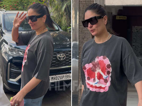 Photos: Kareena Kapoor Khan Steps Out in Relaxed Off Duty Style