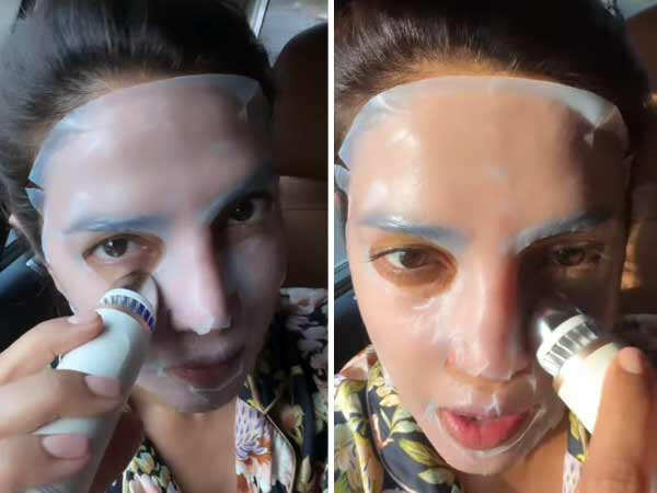 Priyanka Chopra Gives a Glimpse of Her Morning Skin Preparation Routine