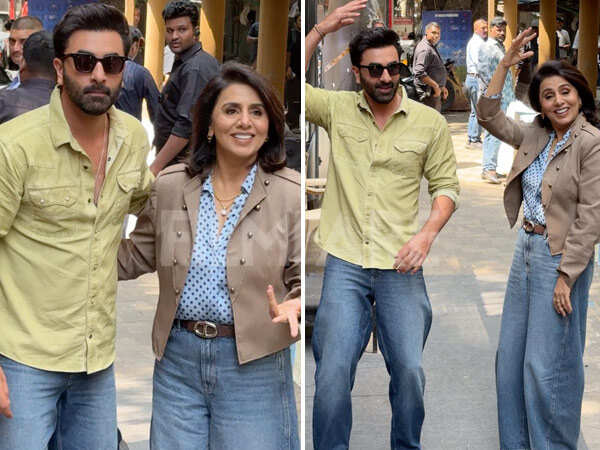Photos: Ranbir Kapoor Shakes A Leg With Mother Neetu Kapoor