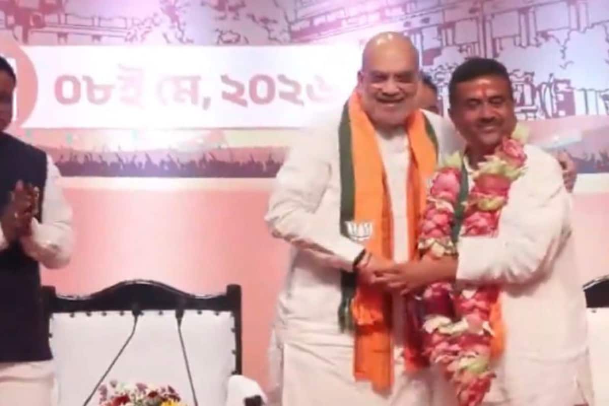 Watch: Moment Amit Shah Announced Suvendu Adhikari As Bengal’s Next CM