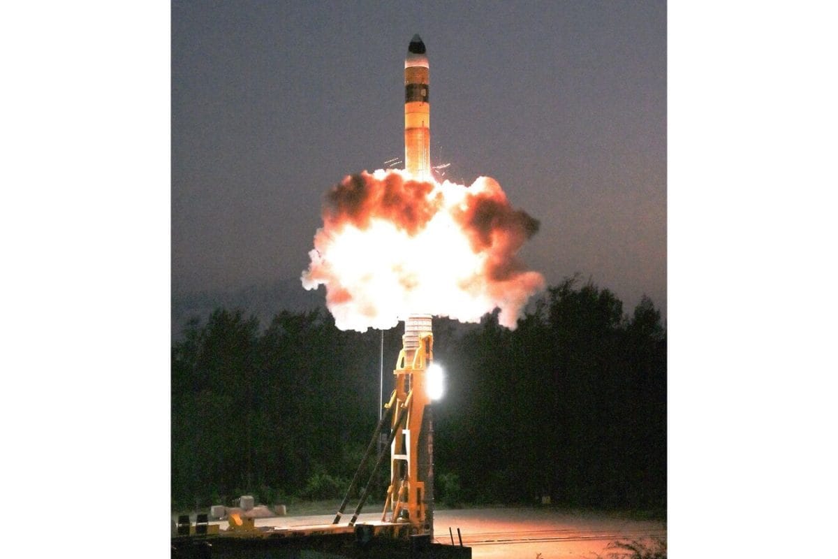 India Conducts Successful Trial Of Advanced Agni Missile That Can Strike Multiple Targets At Once