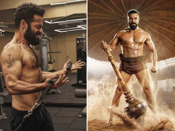 Talk of The Town: Ram Charan and Jr NTRâs Chiselled Physiques in Peddi and Dragon