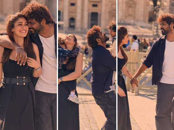 Nayanthara and Vignesh Shivanâs Vatican Holiday Serves Major Couple Goals