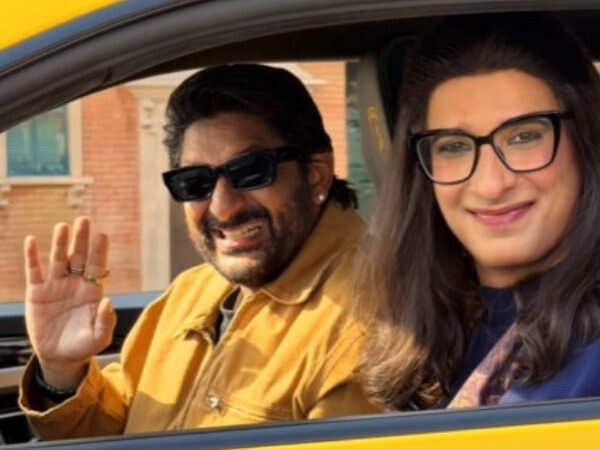 Rohit Shetty Recreates Iconic Golmaal Race Scene With Arshad Warsi and Sharman Joshi