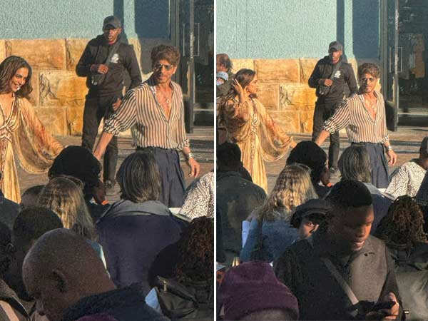 WATCH: Shah Rukh Khan and Deepika Padukone Snapped on Kingâs Set in South Africa