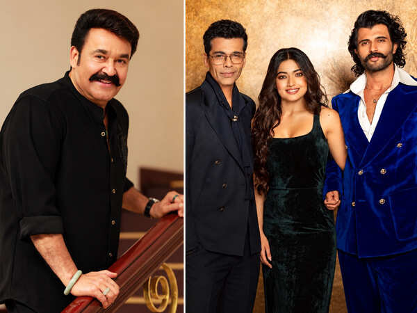 Mohanlal Fans React To Vijay Deverakonda Rashmikas Koffee With Karan Moment
