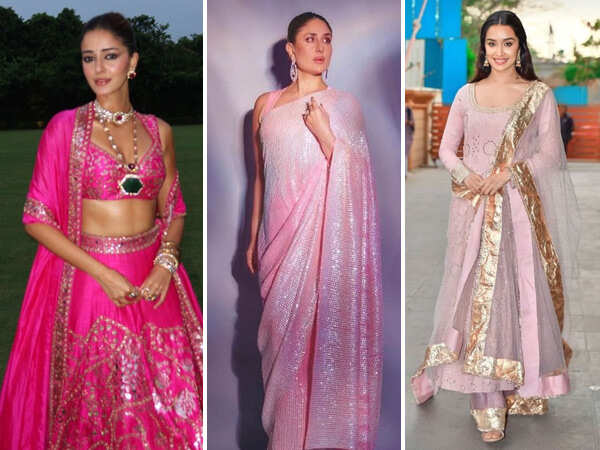 Poised in Pink: Navratriâs Grand Finale in Pretty Pink