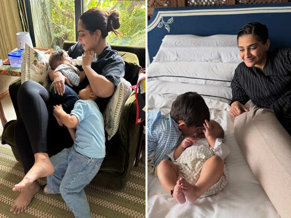 Photos: Sonam Kapoor Ahuja Shares Updates of Life With Her Boys